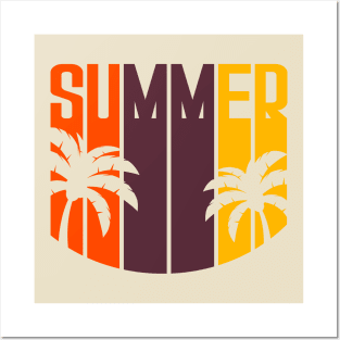 Summer Sunset Posters and Art